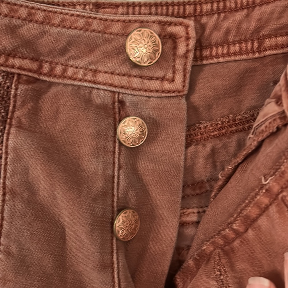 Free People|Great Expectations Shorts/Rust - Picture 5 of 6